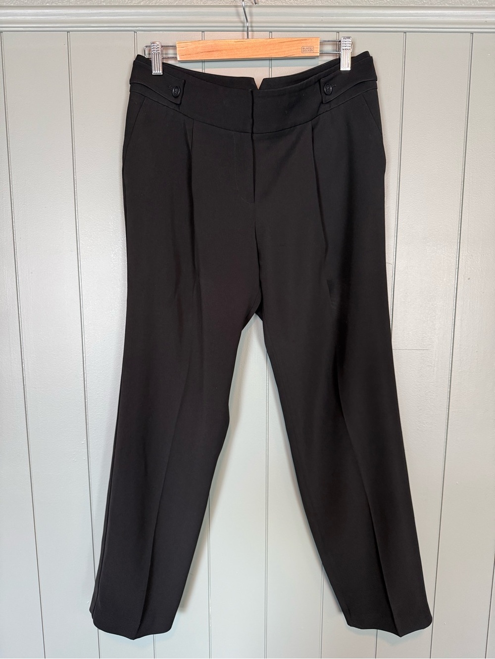 Black Dress Pants - Classic Straight Fit